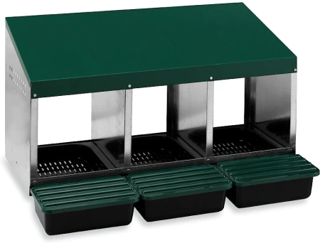 Homestead Essentials 3 Compartment Poultry Nesting Box