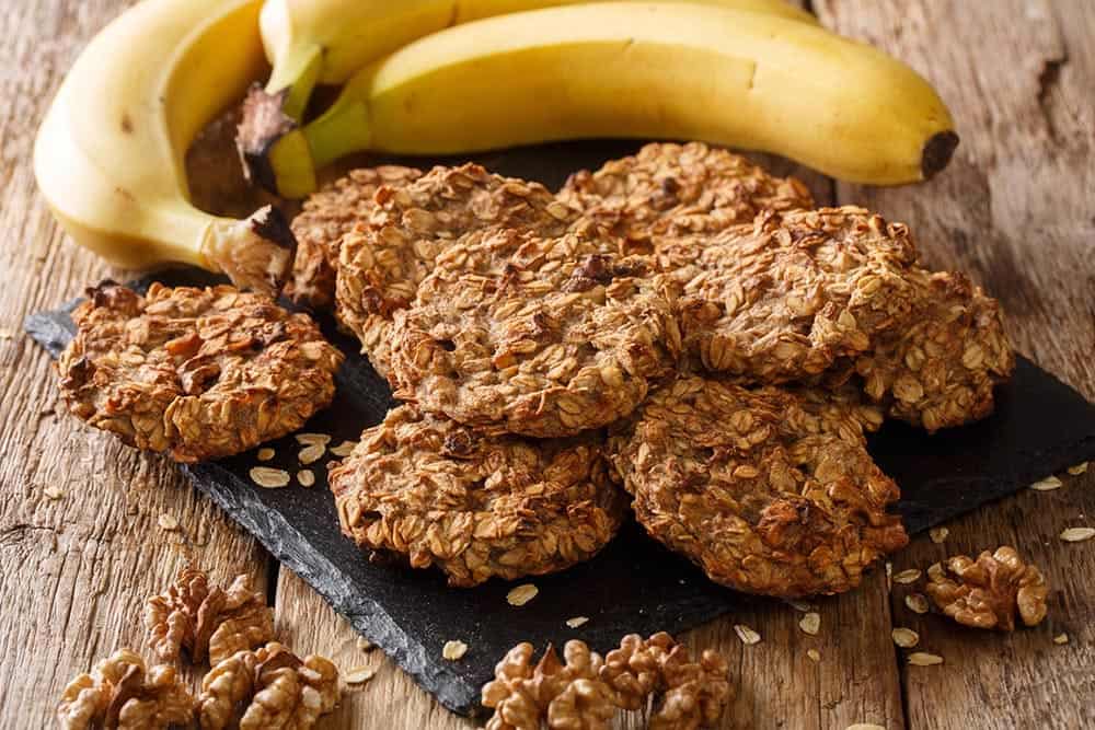 banana oatmeal cookies