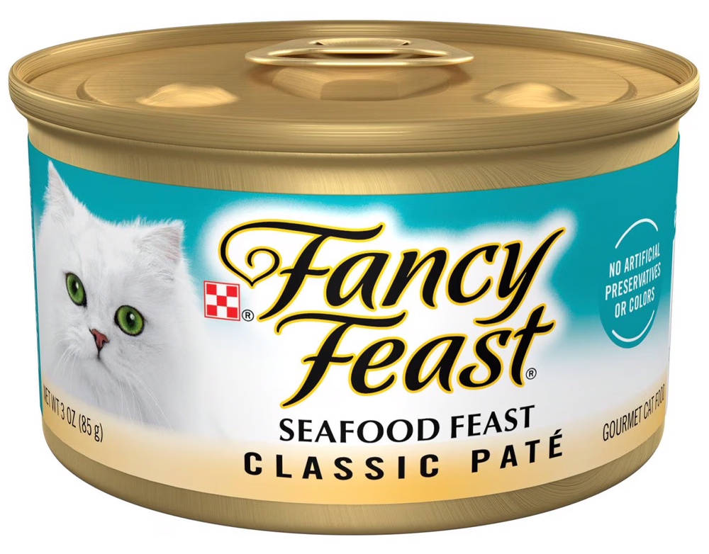 Fancy Feast Classic Seafood Feast Canned Cat Food