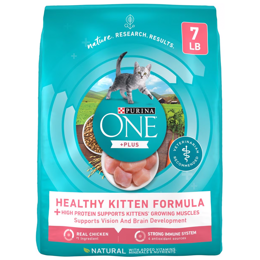 Purina ONE +Plus Healthy Kitten Formula Dry Cat Food