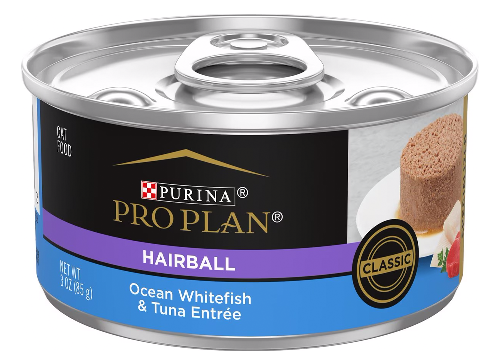 Purina Pro Plan Hairball Control Pate Wet Cat Food